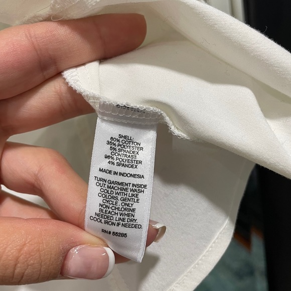 Express white button up - Picture 5 of 8